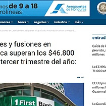 Adquisiciones y fusiones en Latinoamrica superan los USD 46.800m en el tercer trimestre del ao: TTR